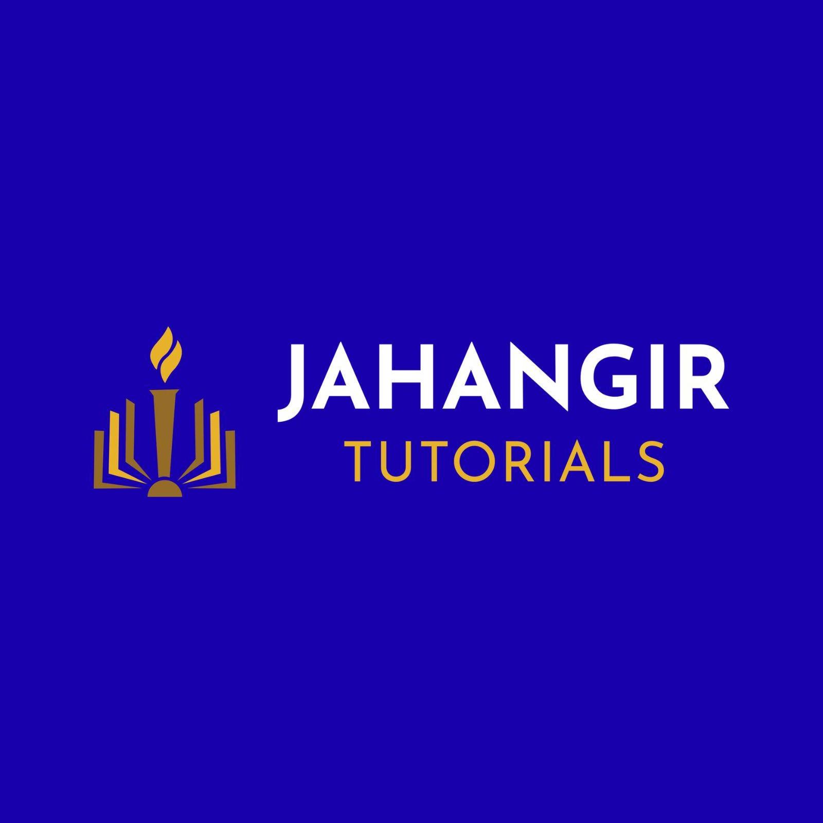 JAHANGIR Tutorials